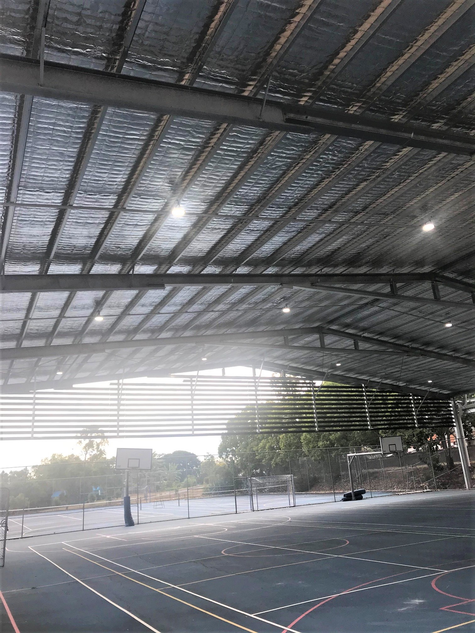 High School Shade Structure - SMRT® Hybrid Design