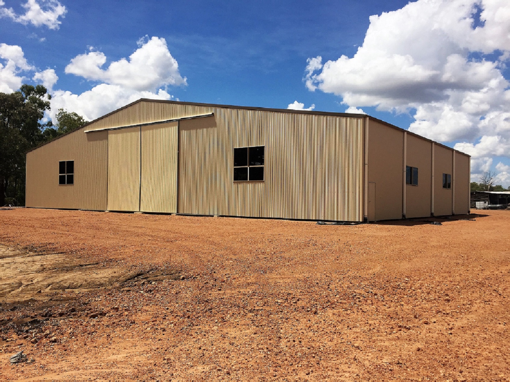 Big industrial. Big Industrial Shelters.